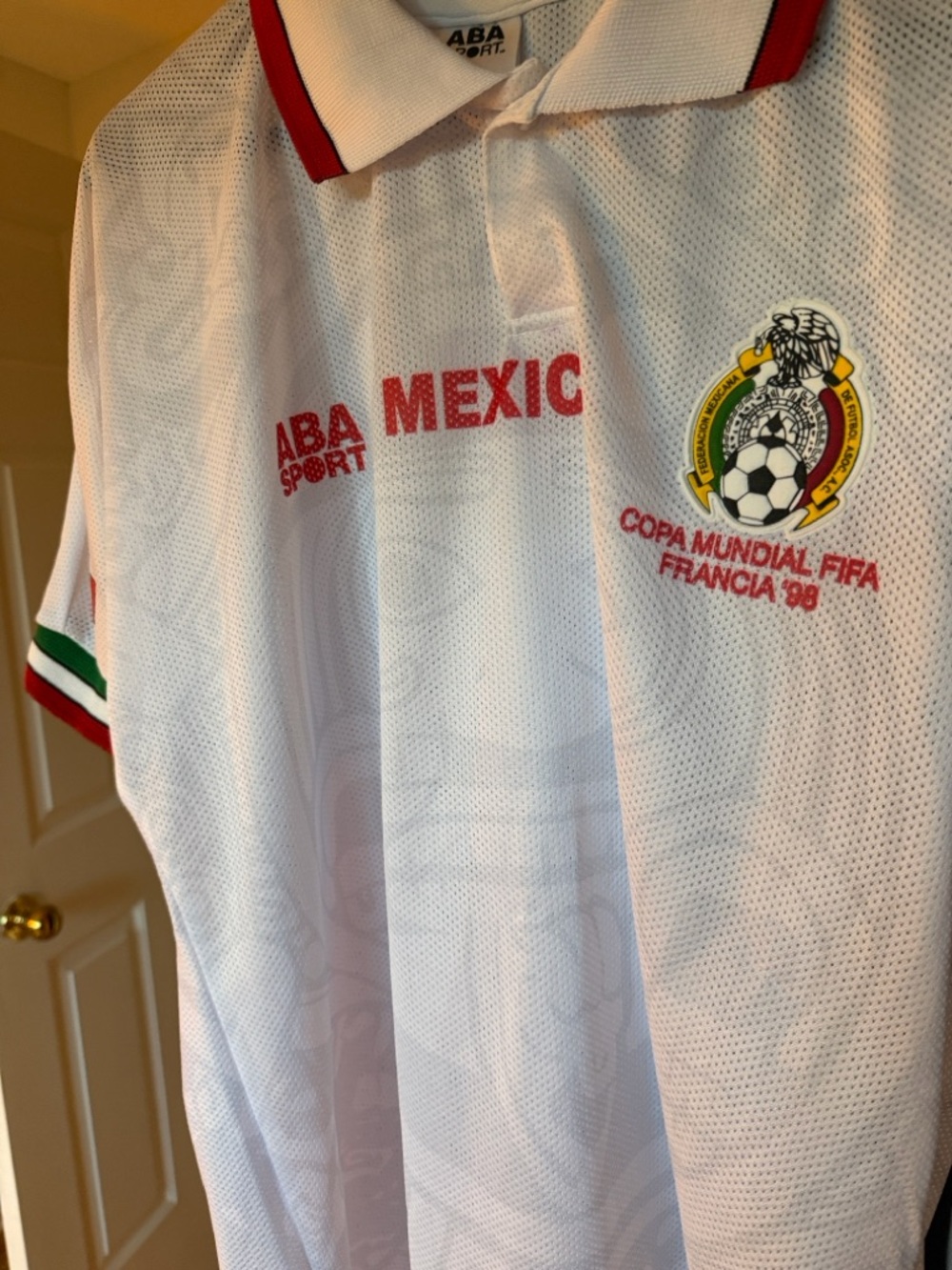 ABA Sport Mexico Copa Mundial Francia '98 Away Jersey - Cult Kits Reissue